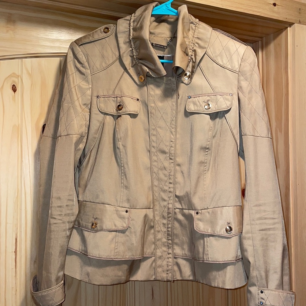 Brown White House Black Market Jacket